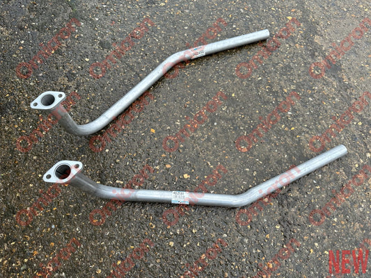 Aurelia B20/1-3 Exhaust downpipes (Pair) MILD STEEL EXHAUST