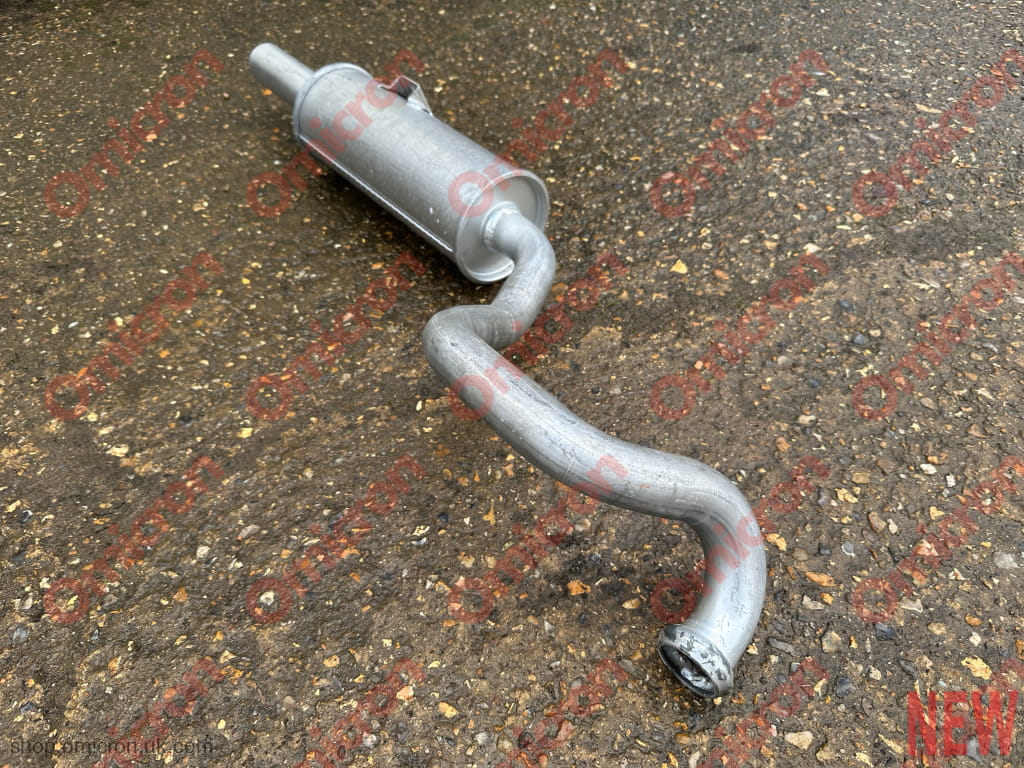 Beta Coupe Spider LASER 1.3-1.6-2.0 1980-85 rear exhaust (straight) EXHAUST