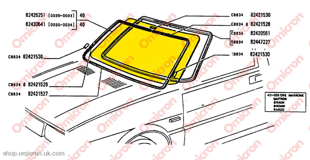 Delta & Prisma windscreens SCREEN