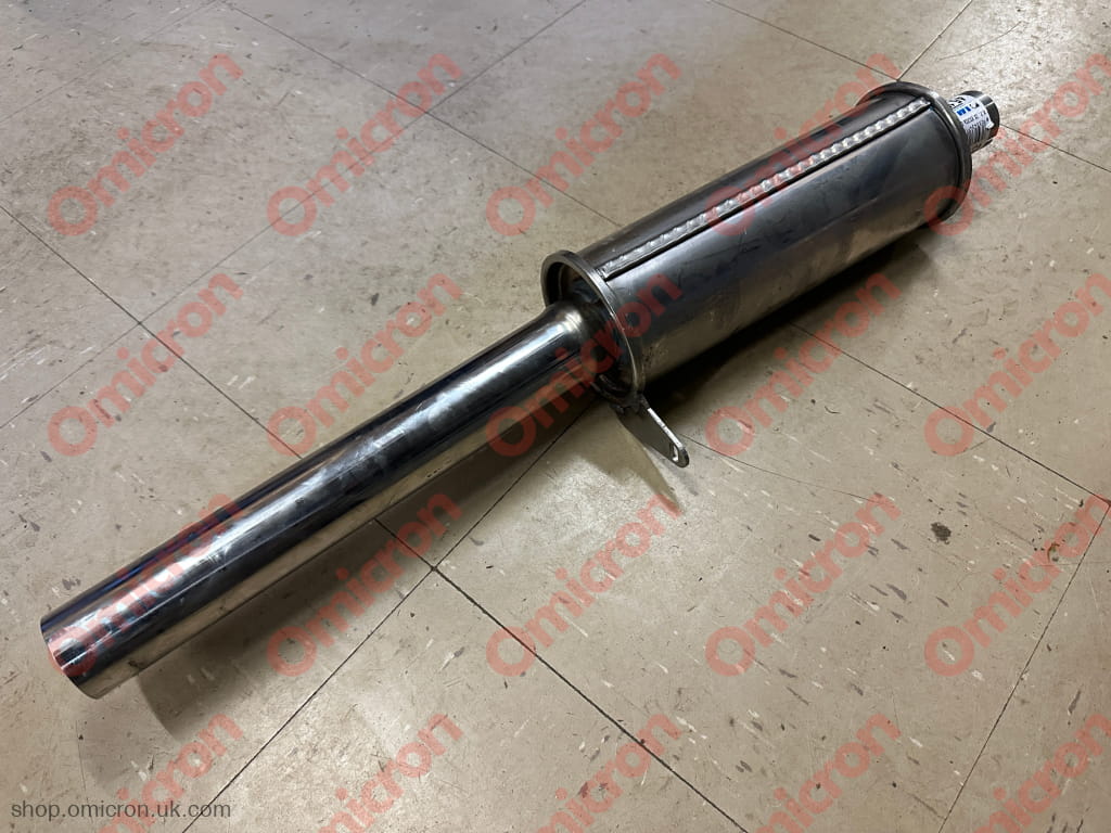 Fulvia S1 Coupe / Sport 1.2/1.3 rear silencer Stainless Steel (INOX) EXHAUST