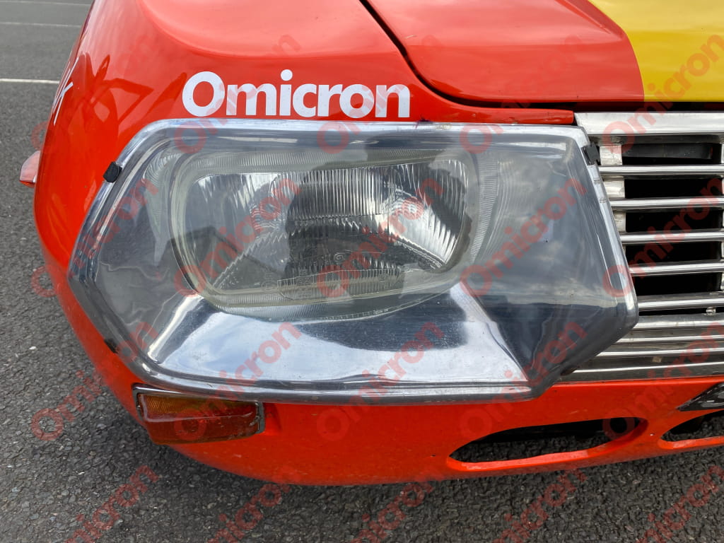 Fulvia Zagato S1 Perspex Headlamp Covers (Pair) Headlampcover