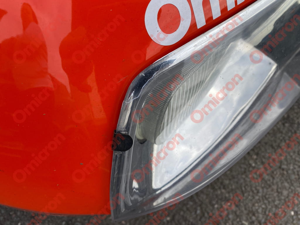 Fulvia Zagato S1 Perspex Headlamp Covers (Pair) Headlampcover