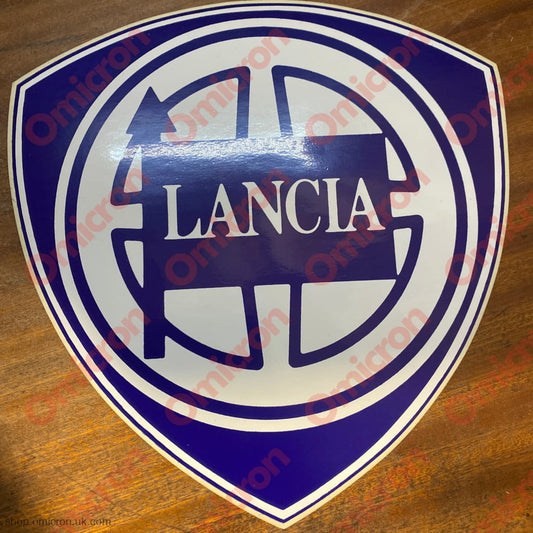 Lancia shield sticker large 255mm STICKER