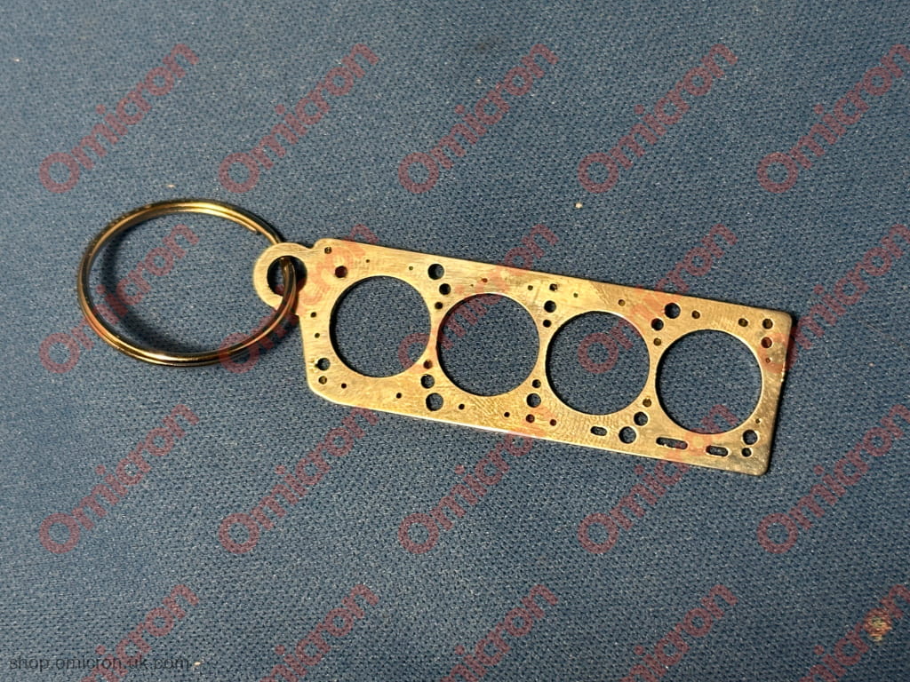 Beta head gasket keyring with ring KEYRING