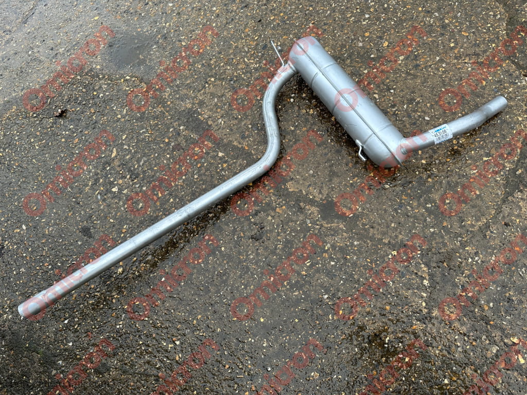 2000 Coupe centre silencer MILD STEEL EXHAUST