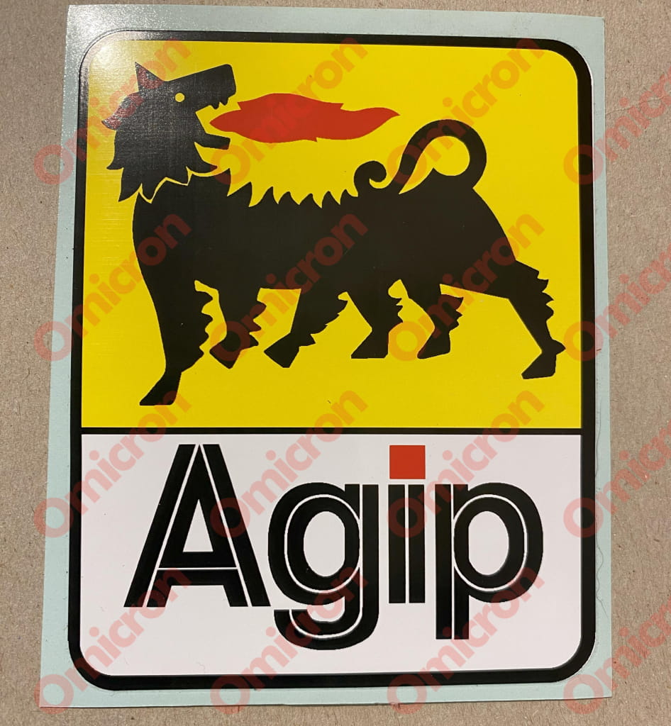 Agip Sticker Sticker