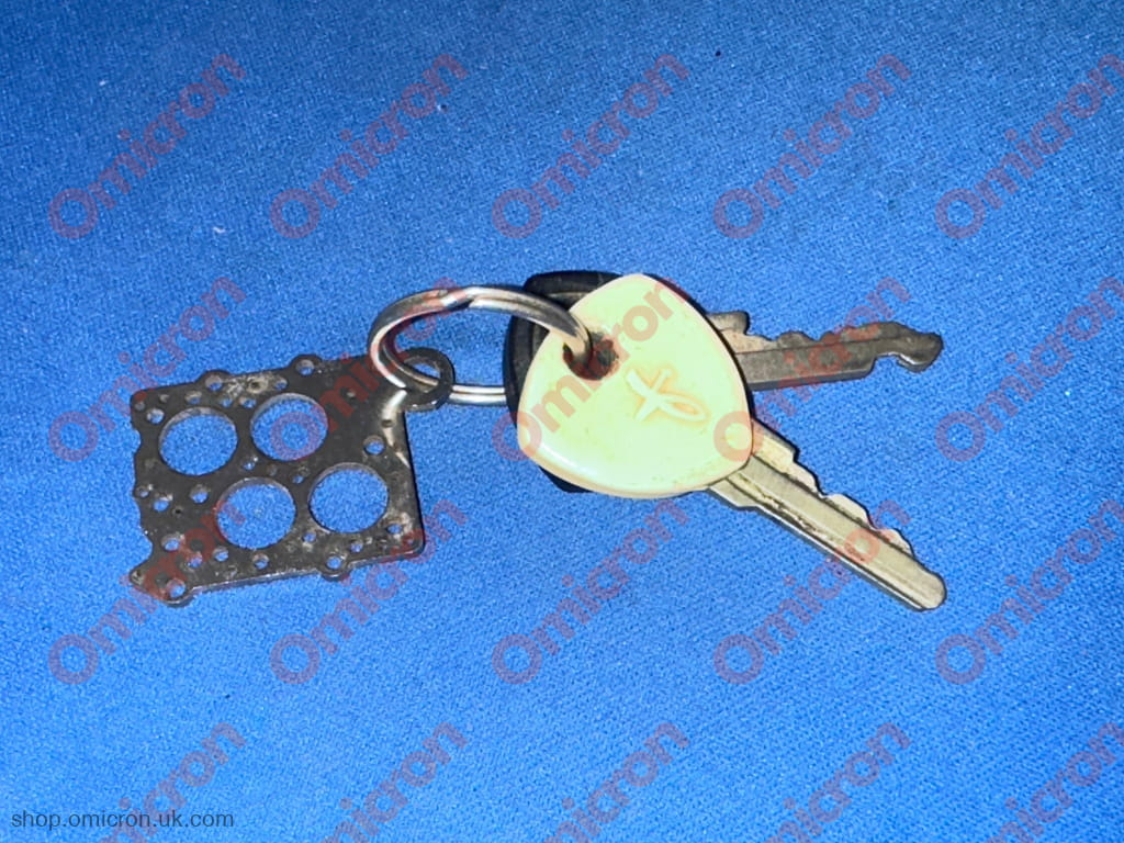 Appia head gasket keyring with ring - KEYRING