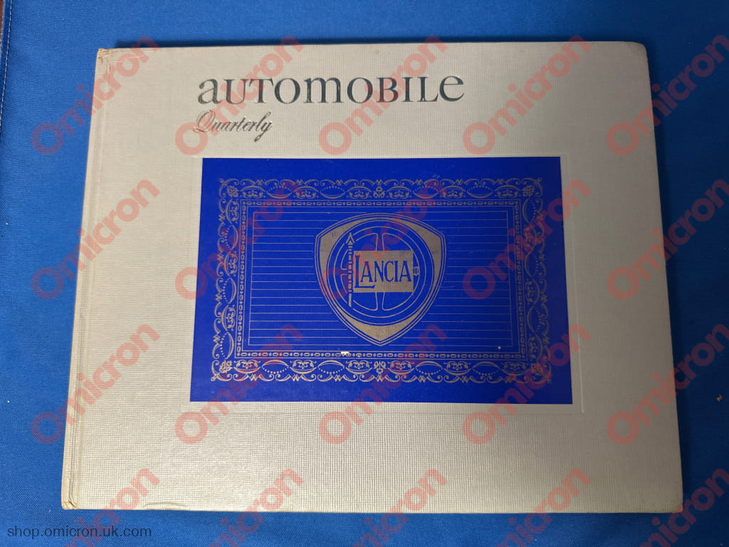 Automobile Quarterly: Q4-1974 - Lancia