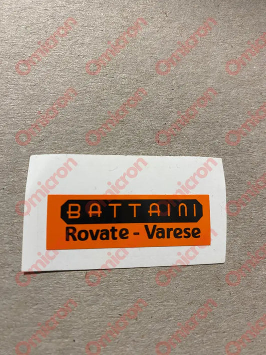 Battani Jack Sticker 1.5’’ Wide Orange Sticker