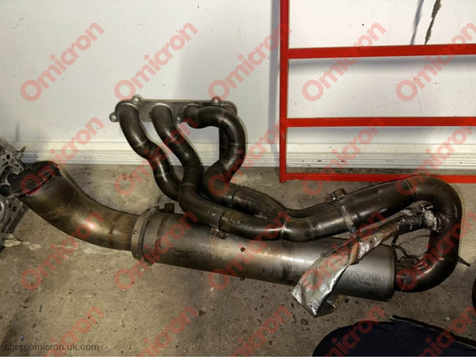 Dallara F305/7 - Mugen Honda exhaust system