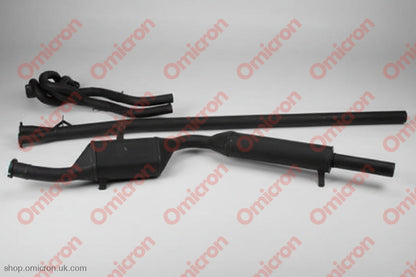 Fulvia competition exhaust systems [multiple options] - mild steel / UK manufacture / 4 speed gearbox - EXHAUSTCOMP