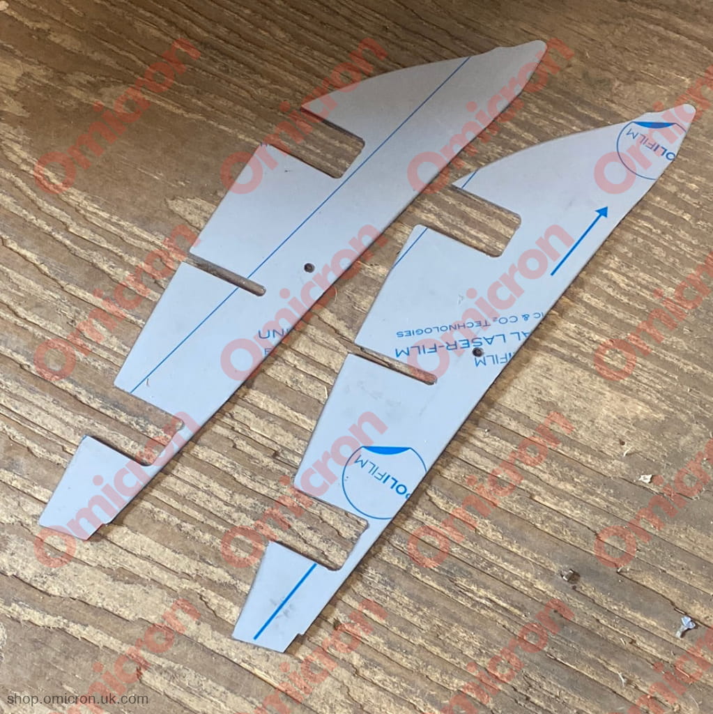 Fulvia Coupe Door Hinge Covers