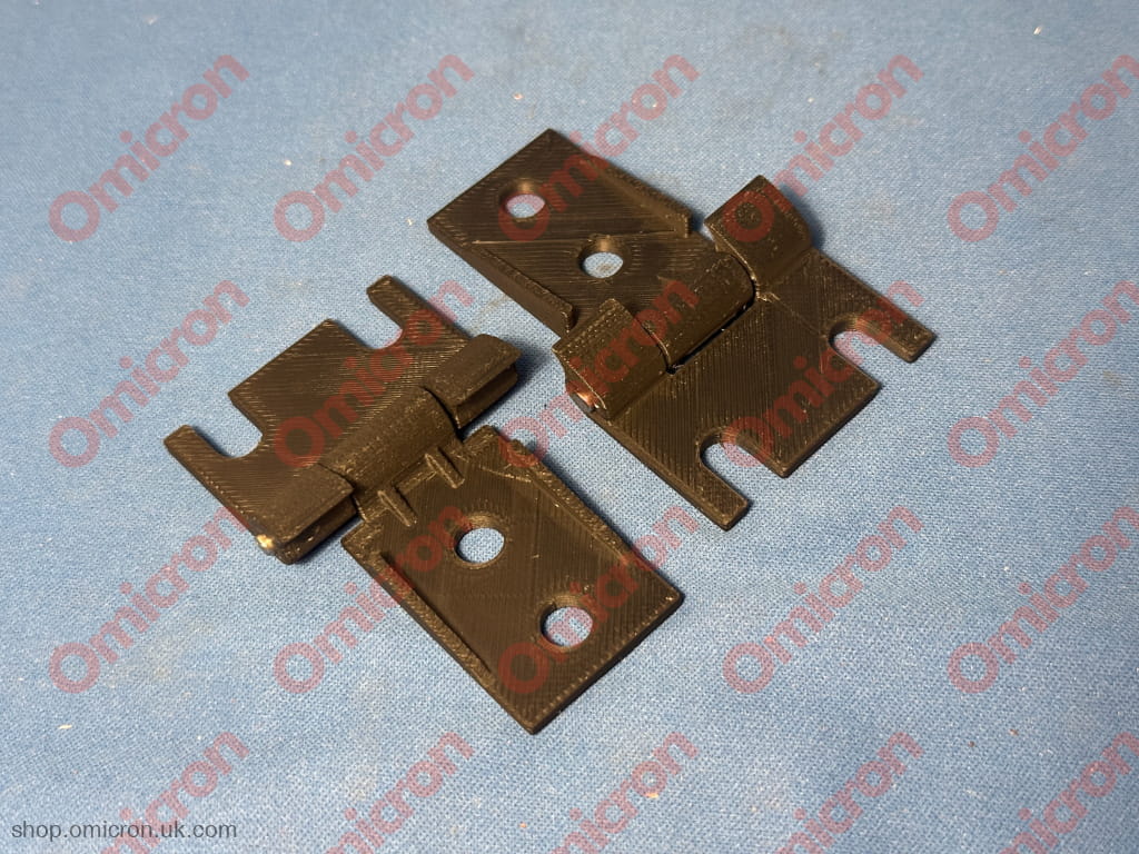 Fulvia Coupe Glove box lid hinge - ABS reproduction [assembly] - GLOVEBOXHINGE