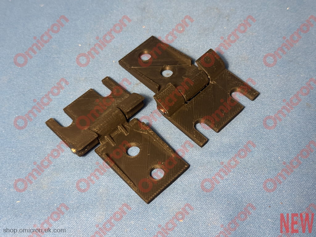 Fulvia Coupe Glove box lid hinge - ABS reproduction [assembly] - GLOVEBOXHINGE
