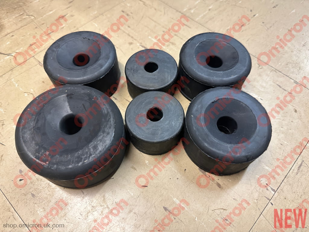 Fulvia engine / gearbox mount set - competition grade (6 bushes) ENGINEMOUNT