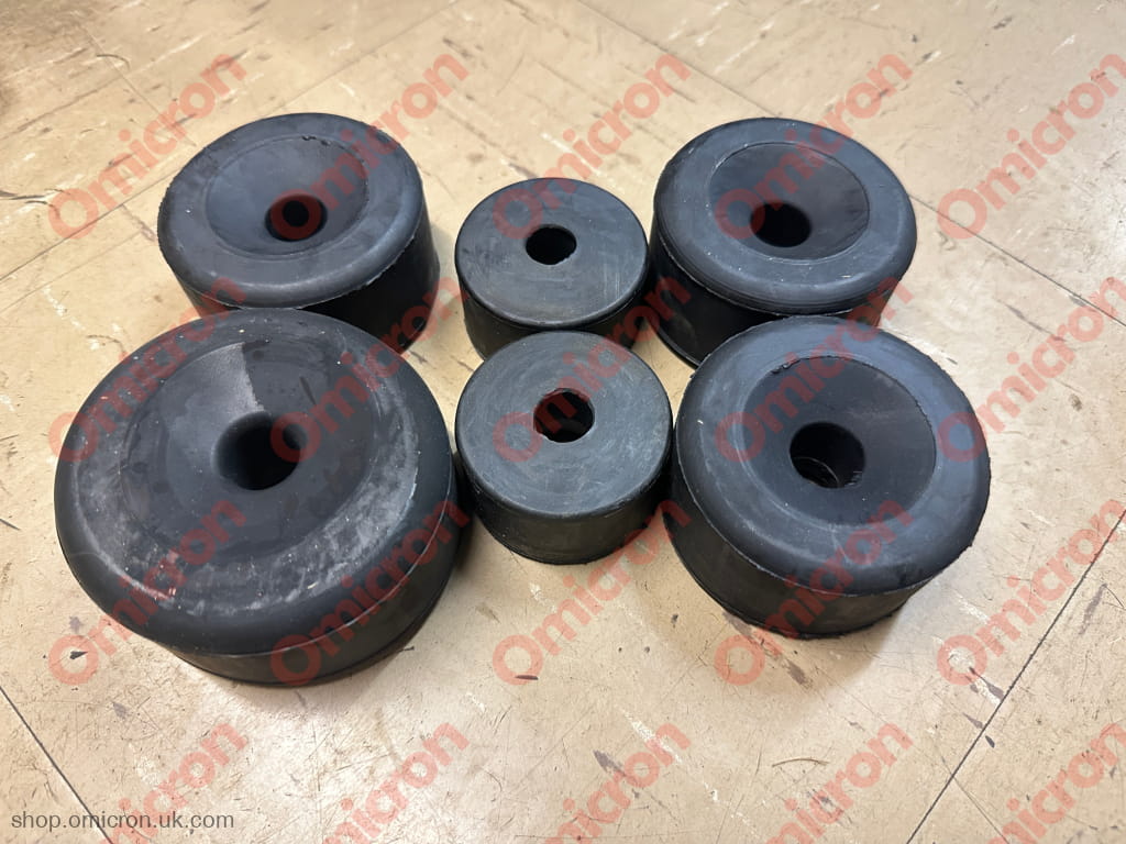 Fulvia engine / gearbox mount set - competition grade (6 bushes) ENGINEMOUNT