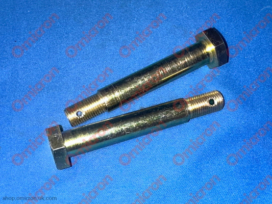 Fulvia / Flavia rear of rear spring eyelet & upper shackle block shouldered bolt - SPRINGBOLT