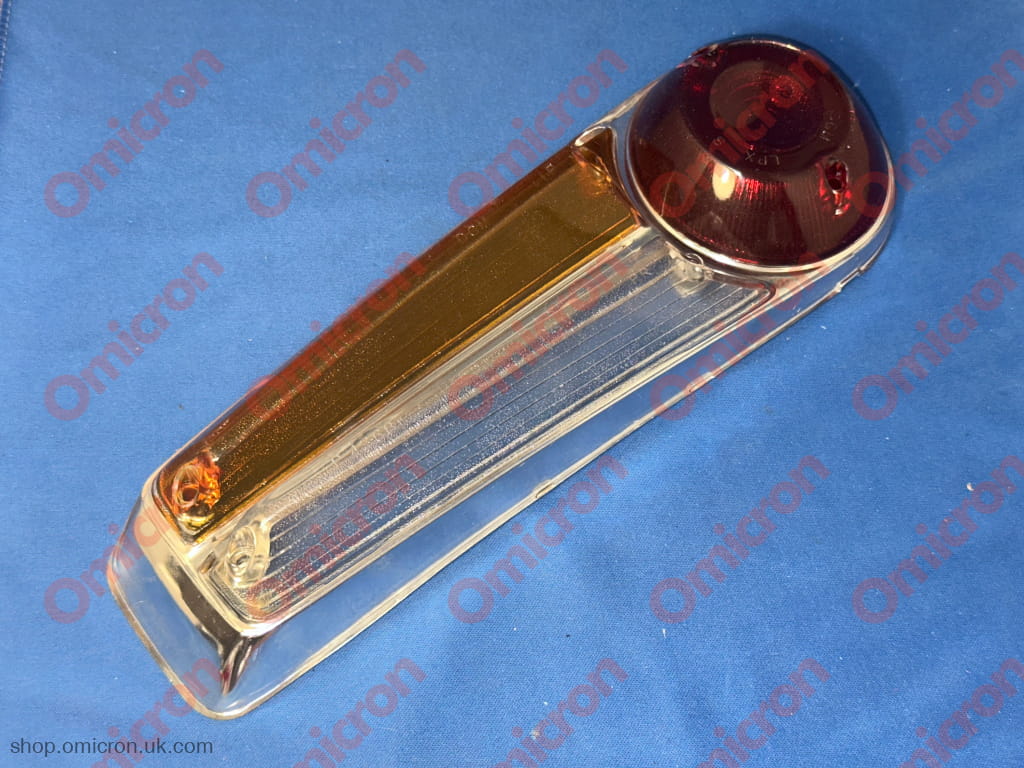 Fulvia S1 Berlina rear light lens (all in one type) [two choices] - Left hand side (LH) - LENS