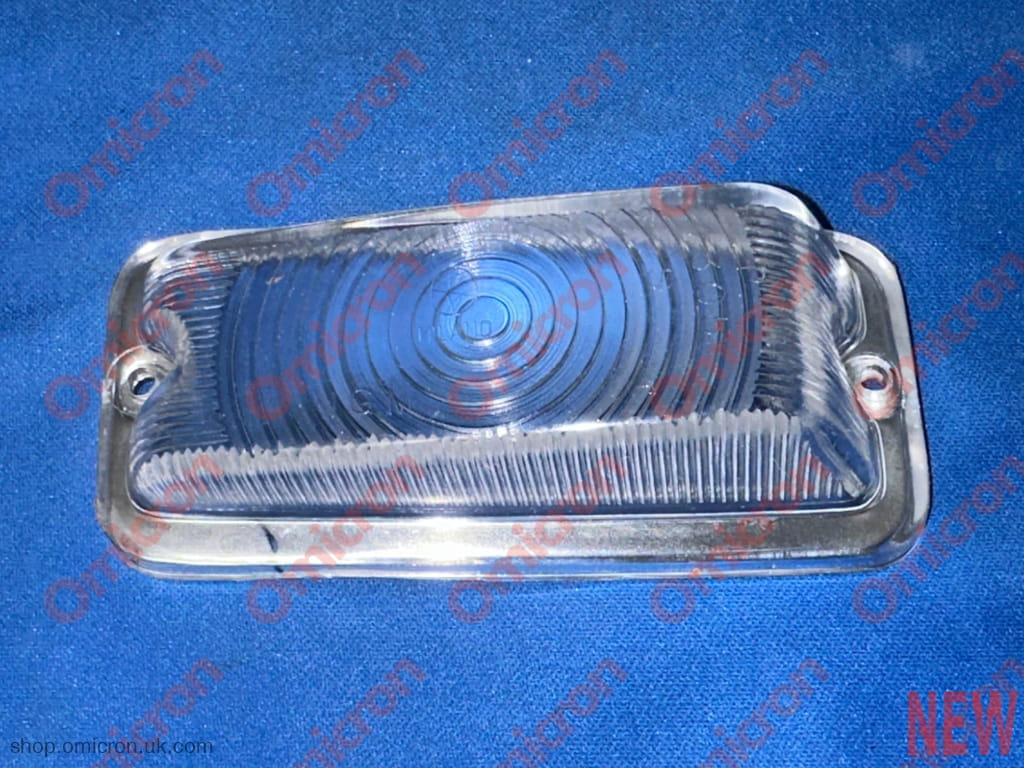 Fulvia S1 Sport Zagato & S1 Berlina front indicator lenses [4 options] - Left Hand Side / Clear / White - LENS