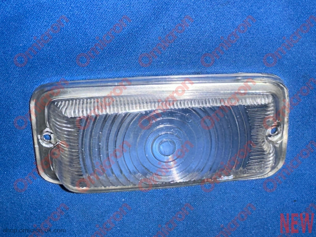 Fulvia S1 Sport Zagato & S1 Berlina front indicator lenses [4 options] - Right Hand Side / Clear / White - LENS