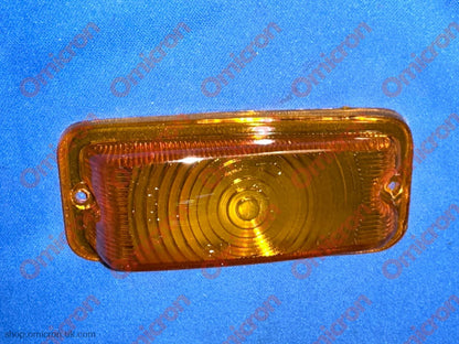 Fulvia S1 Sport Zagato & S1 Berlina front indicator lenses [4 options] - Right Hand Side / Orange - LENS