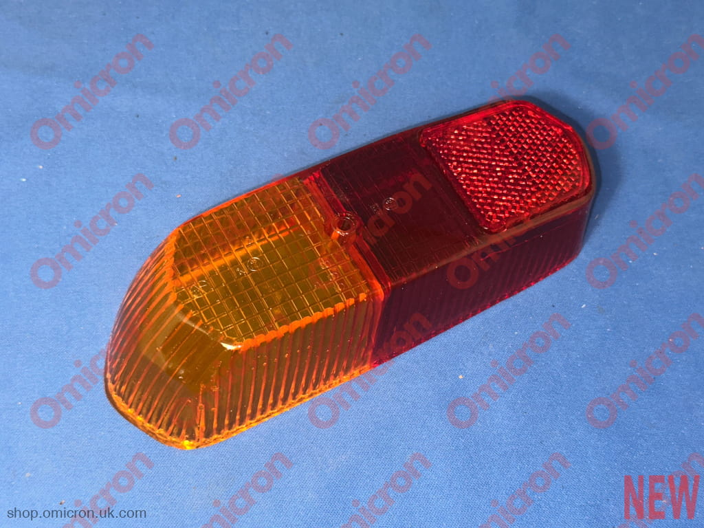 Fulvia Sport Zagato S1 rear light lens - LENS