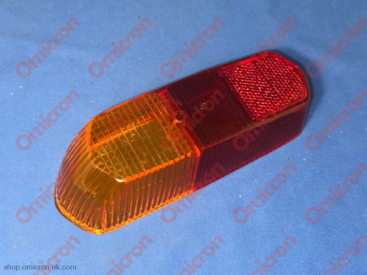 Fulvia Sport Zagato S1 rear light lens - LENS