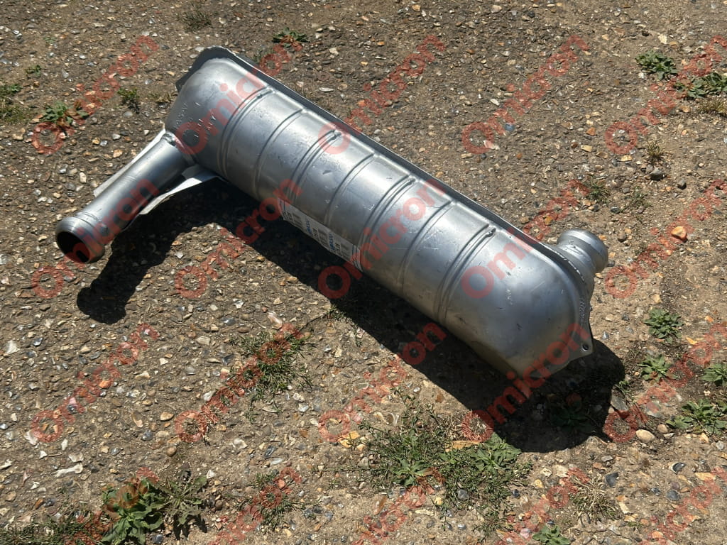 Gamma centre transverse silencer mild steel - EXHAUST