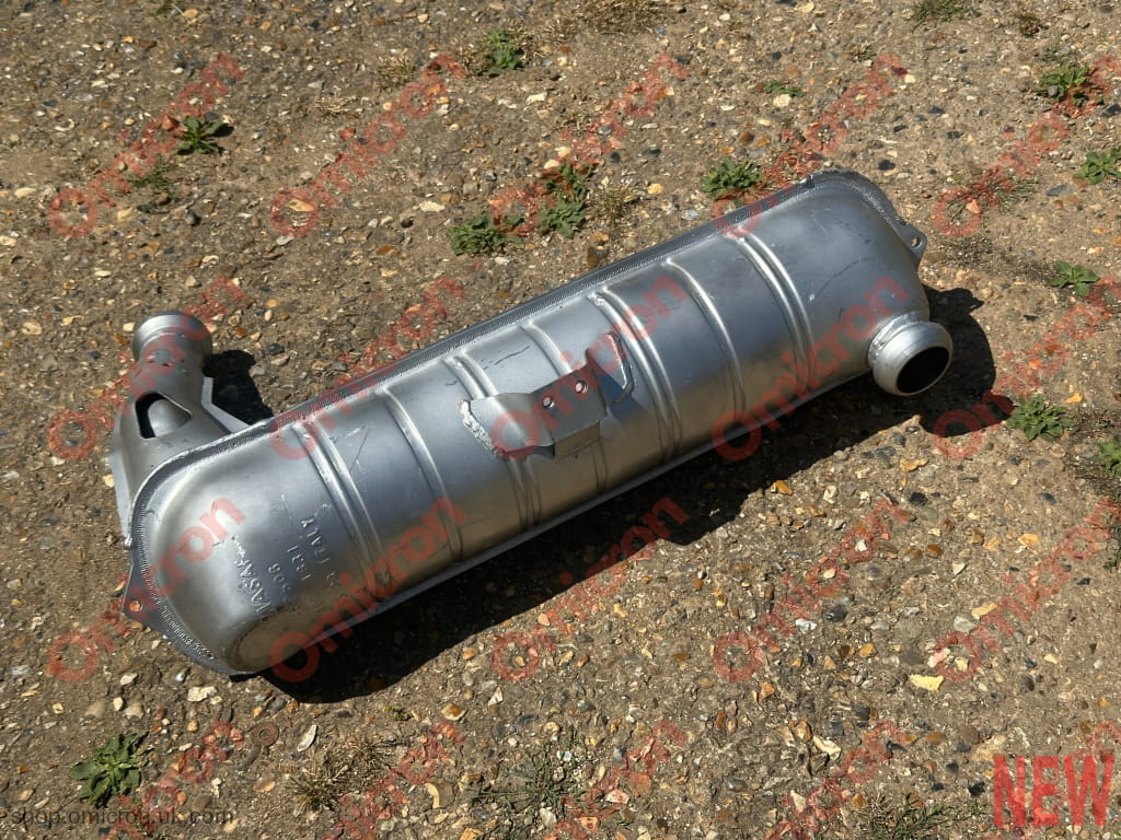 Gamma centre transverse silencer mild steel - EXHAUST