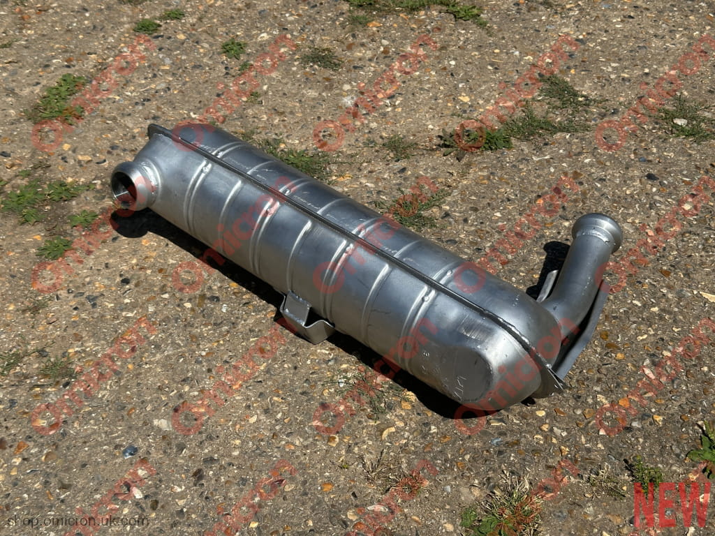 Gamma centre transverse silencer mild steel - EXHAUST