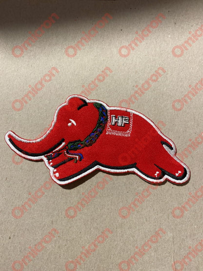 Hf Elephant Sew On Patch Large Sewonpatchbadge