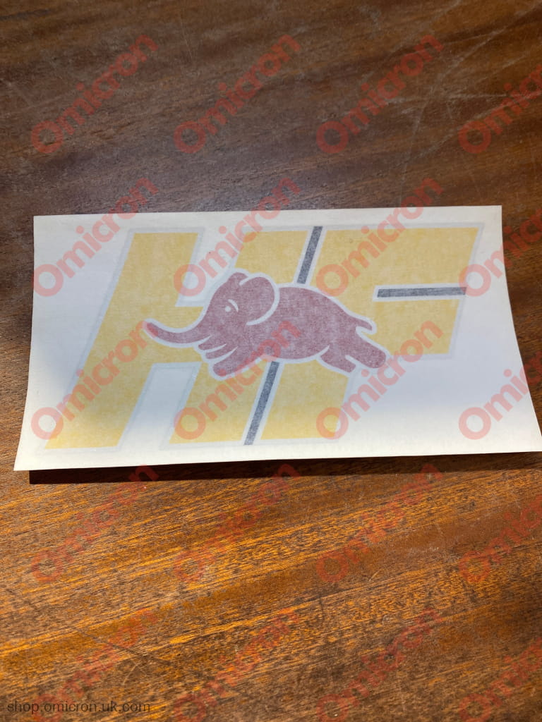 HF Evolution sticker, medium, 125*75 – Omicron Engineering