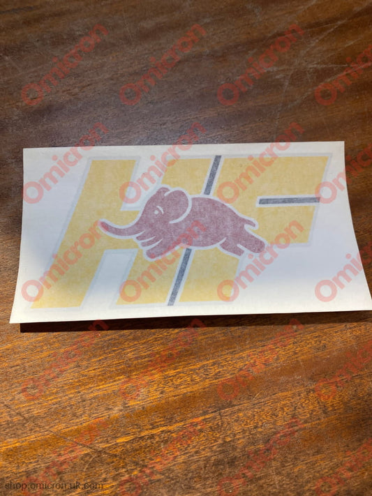 HF Evolution sticker medium 125*75 STICKER