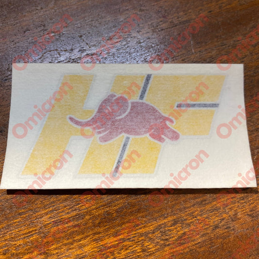 HF Evolution sticker small 55x34mm STICKER