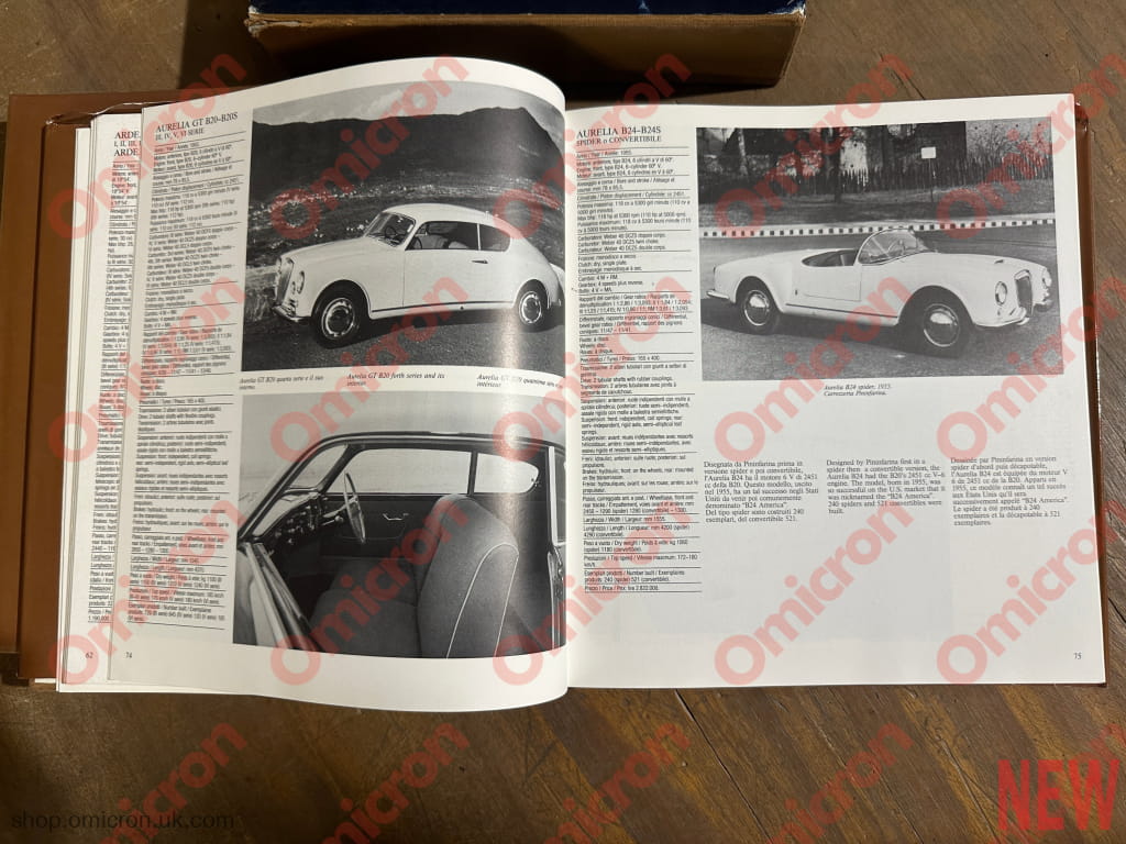 Lancia Catalogue Raisonné (1907-1983) - first edition