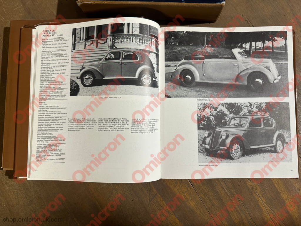 Lancia Catalogue Raisonné (1907-1983) - first edition