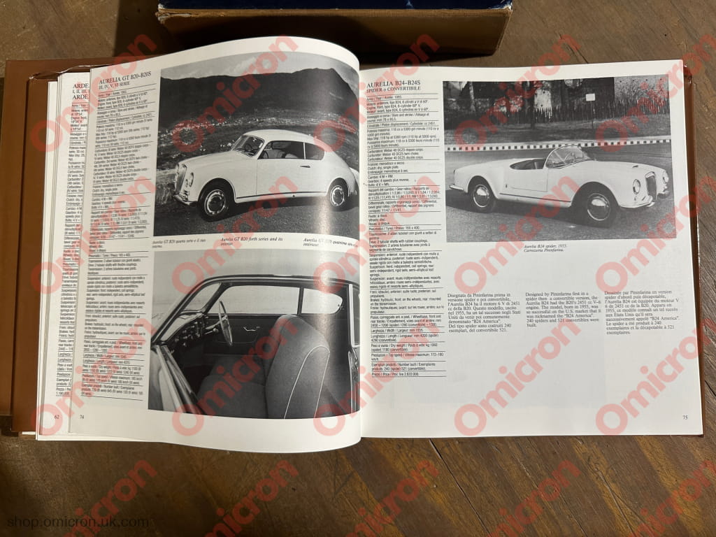 Lancia Catalogue Raisonné (1907-1983) - first edition