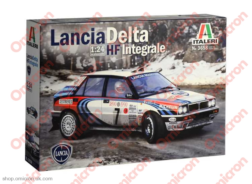 Lancia Delta HF Integrale 1:24 scale kit model MODEL
