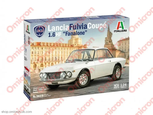 Lancia Fulvia rallye 1.6HF (Road Car) 1:24 scale kit model