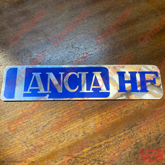 Lancia HF rear sticker STRATOS STICKER