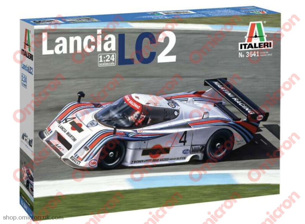 Lancia LC2 Group C 1:24 scale kit model MODEL