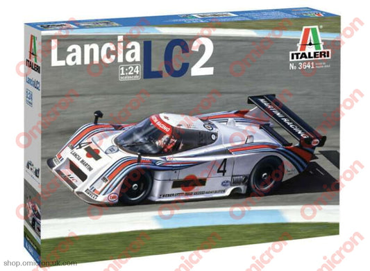 Lancia LC2 Group C 1:24 scale kit model MODEL