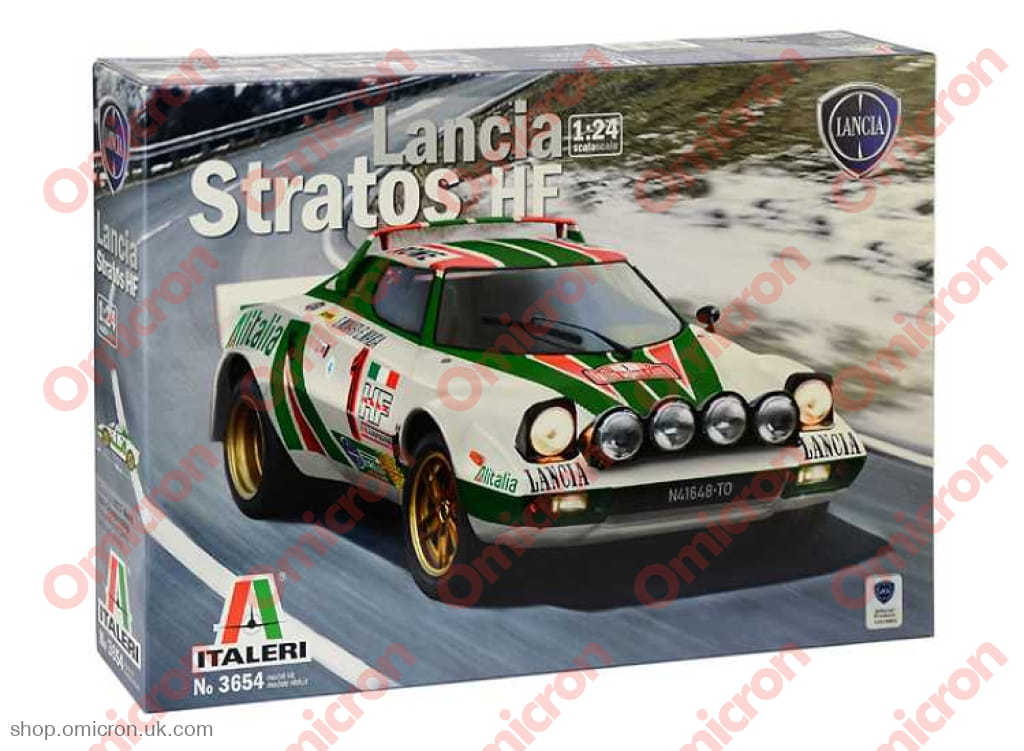 Lancia Stratos HF 1:24 scale kit model MODEL