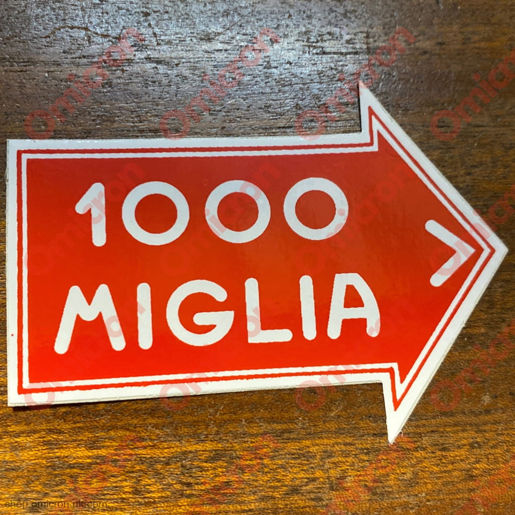 Mille Miglia sticker STICKER