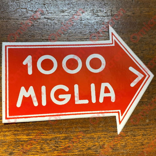 Mille Miglia sticker STICKER
