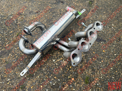 Montecarlo 4-2-1 CSC Stainless Steel exhaust manifold & silencer EXHAUSTSILENCER