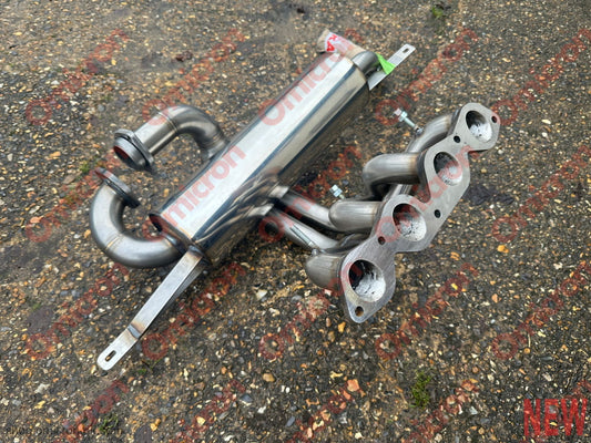 Montecarlo 4-2-1 CSC Stainless Steel exhaust manifold & silencer EXHAUSTSILENCER
