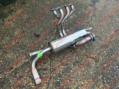 Montecarlo 4-2-1 CSC Stainless Steel exhaust manifold & silencer EXHAUSTSILENCER