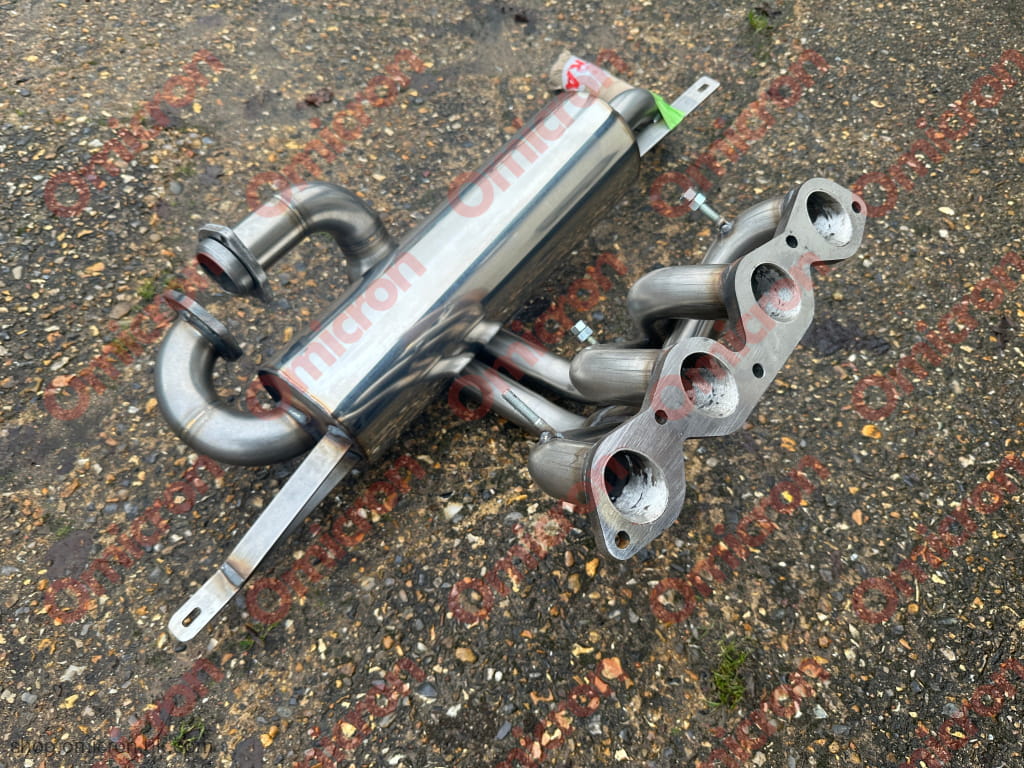Montecarlo 4-2-1 CSC Stainless Steel exhaust manifold & silencer EXHAUSTSILENCER