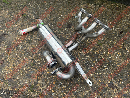 Montecarlo 4-2-1 CSC Stainless Steel exhaust manifold & silencer EXHAUSTSILENCER